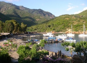Girolata harbour