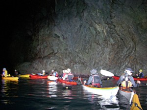 Seal cave interior