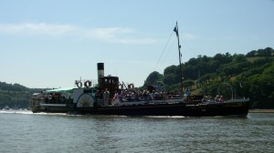 Kingswear Castle paddle steamer