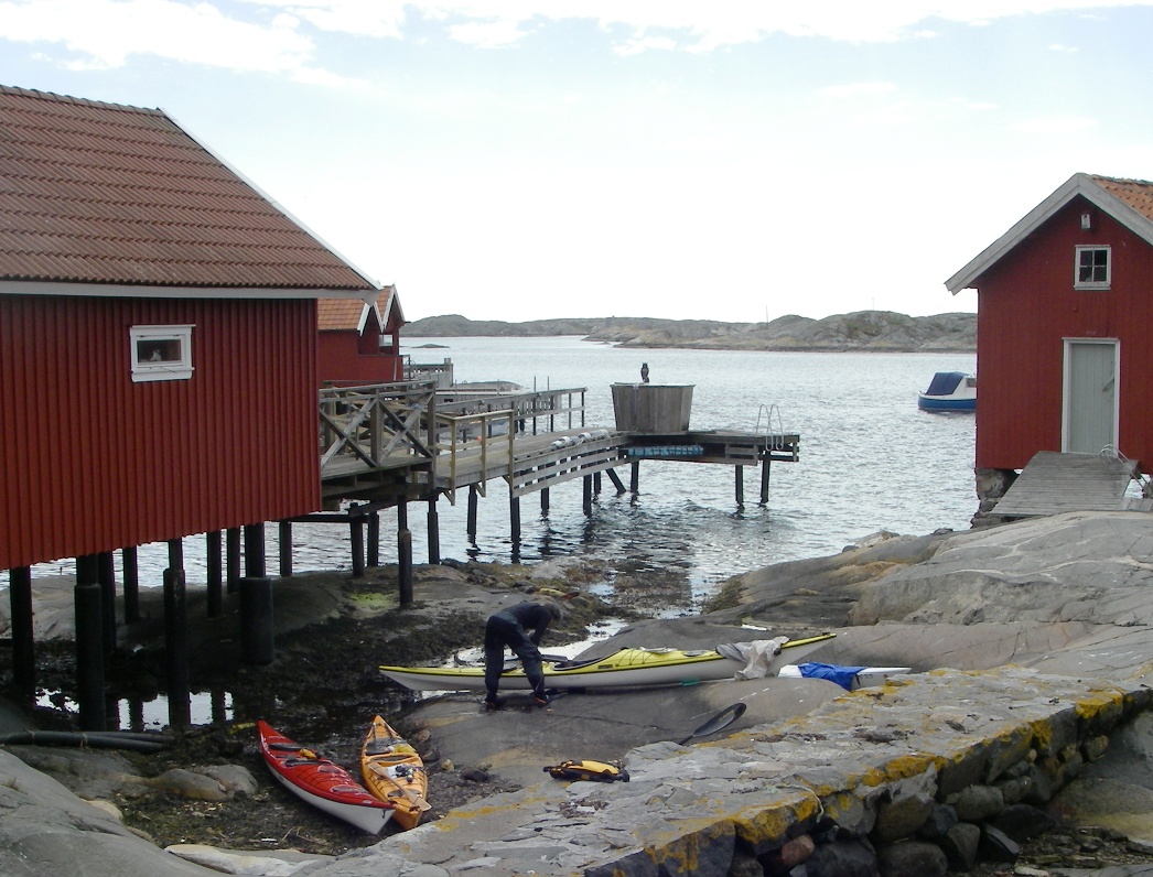 Karingon fishermans huts