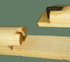 scarf joint ends